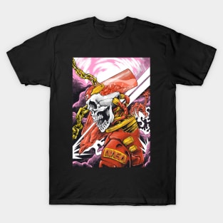 Astro Skull Cyber Punk T-Shirt